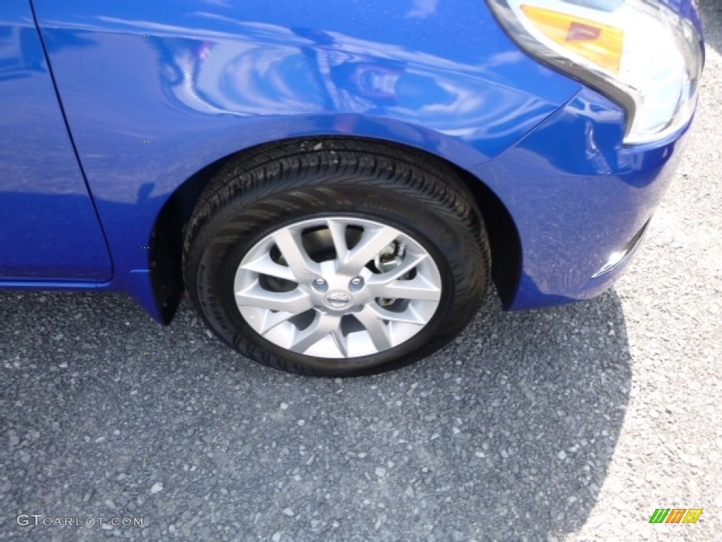 2016 Versa SV Sedan - Metallic Blue / Charcoal photo #2