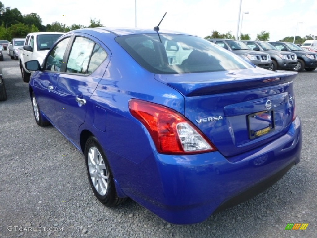 2016 Versa SV Sedan - Metallic Blue / Charcoal photo #9