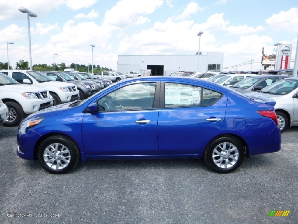 2016 Versa SV Sedan - Metallic Blue / Charcoal photo #10