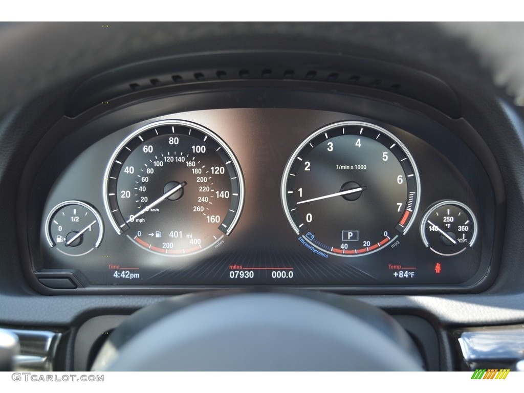 2016 BMW 5 Series 535i xDrive Gran Turismo Gauges Photo #114520182