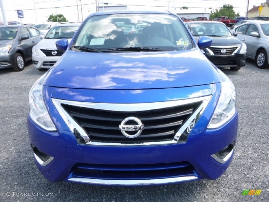 2016 Versa SV Sedan - Metallic Blue / Charcoal photo #12