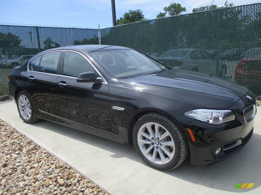 2016 5 Series 535i xDrive Sedan - Jet Black / Black photo #1