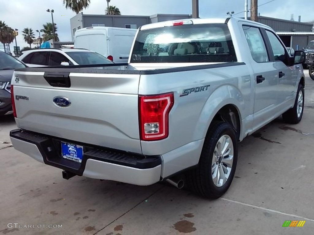 2016 F150 XL SuperCrew - Ingot Silver / Medium Earth Gray photo #9