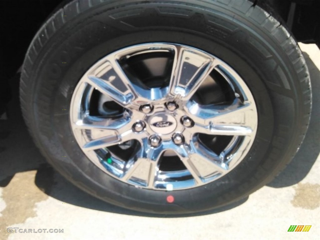 2016 F150 XLT SuperCrew - Shadow Black / Medium Earth Gray photo #3