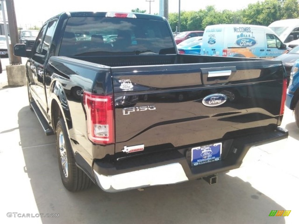 2016 F150 XLT SuperCrew - Shadow Black / Medium Earth Gray photo #10