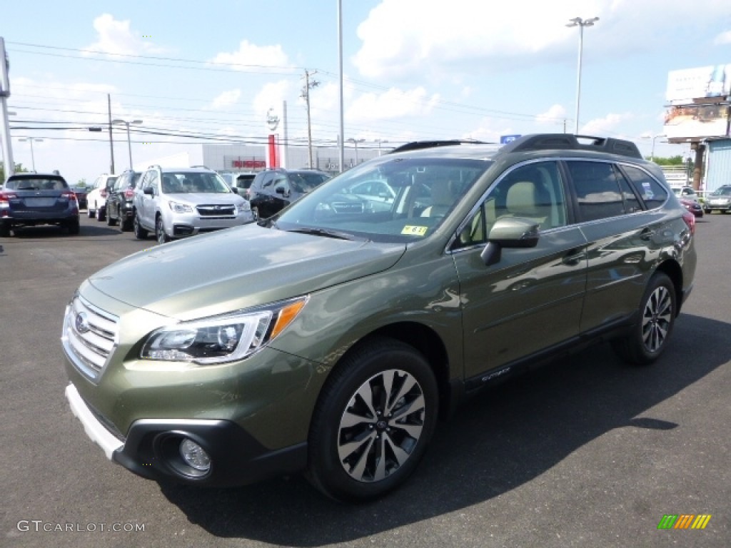 Wilderness Green Metallic 2016 Subaru Outback 2.5i Limited Exterior Photo #114522564