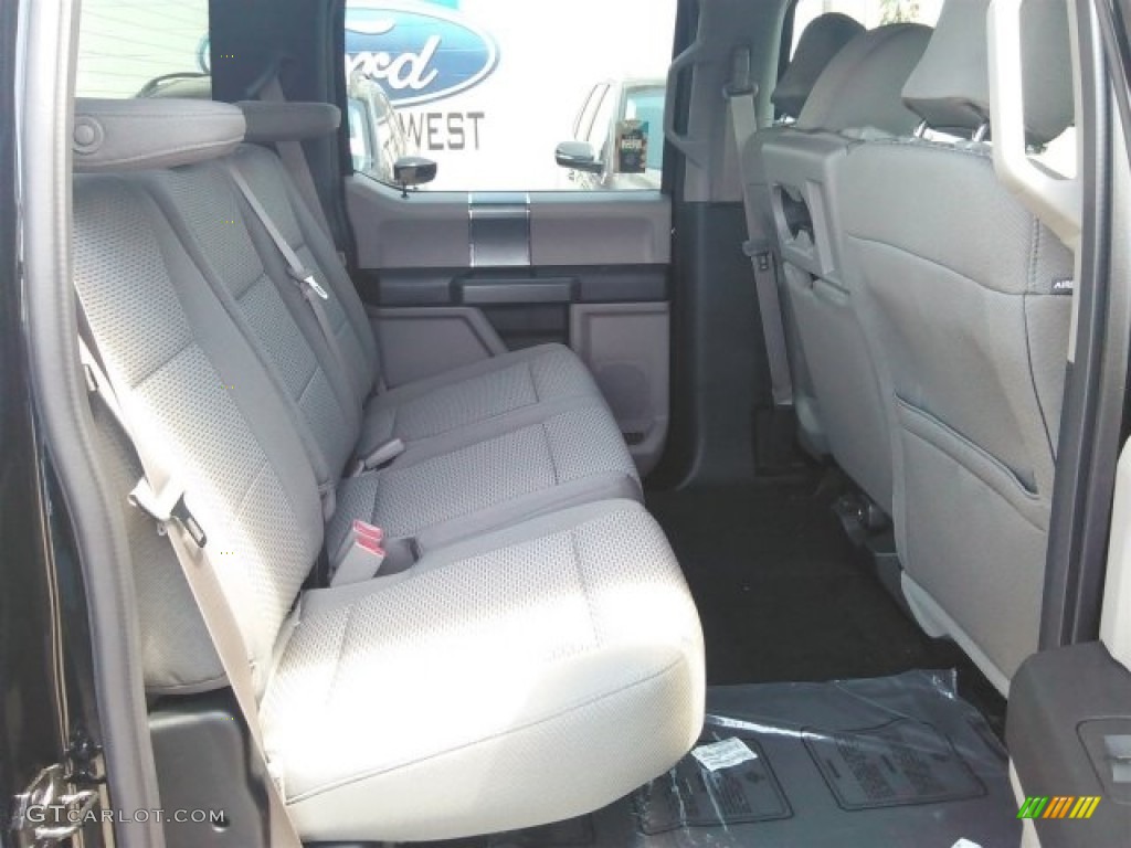 2016 F150 XLT SuperCrew - Shadow Black / Medium Earth Gray photo #14