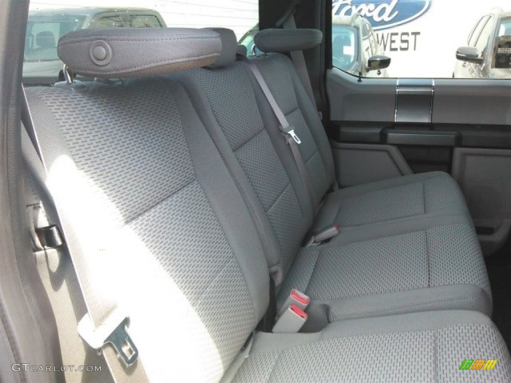 2016 F150 XLT SuperCrew - Shadow Black / Medium Earth Gray photo #15
