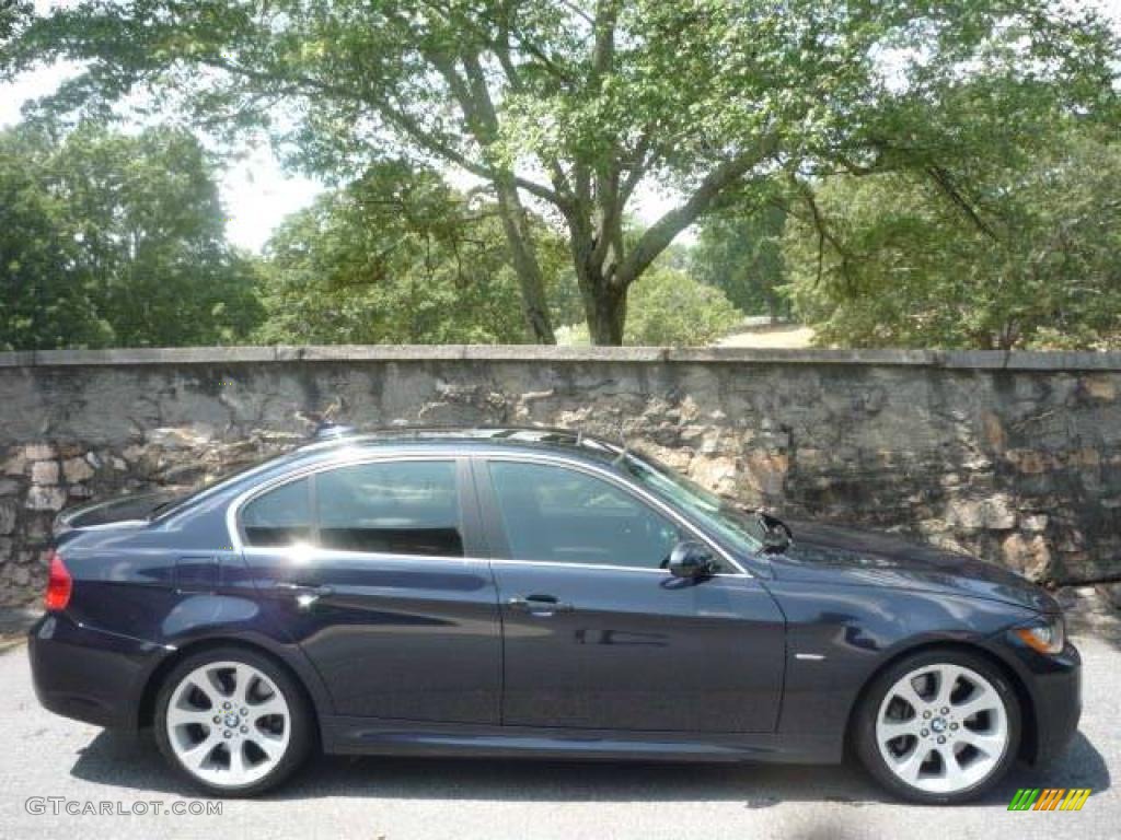2007 3 Series 335i Sedan - Monaco Blue Metallic / Terra/Black Dakota Leather photo #11