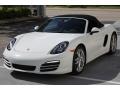 2013 White Porsche Boxster   photo #1