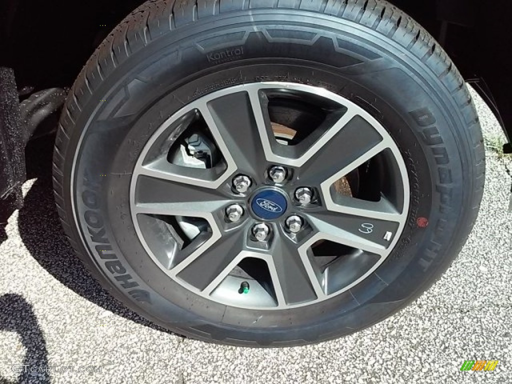 2016 F150 XLT SuperCrew - Magnetic / Black photo #3