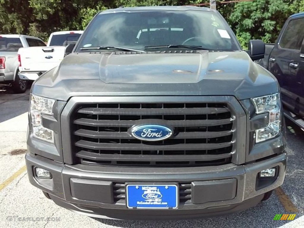 2016 F150 XLT SuperCrew - Magnetic / Black photo #5