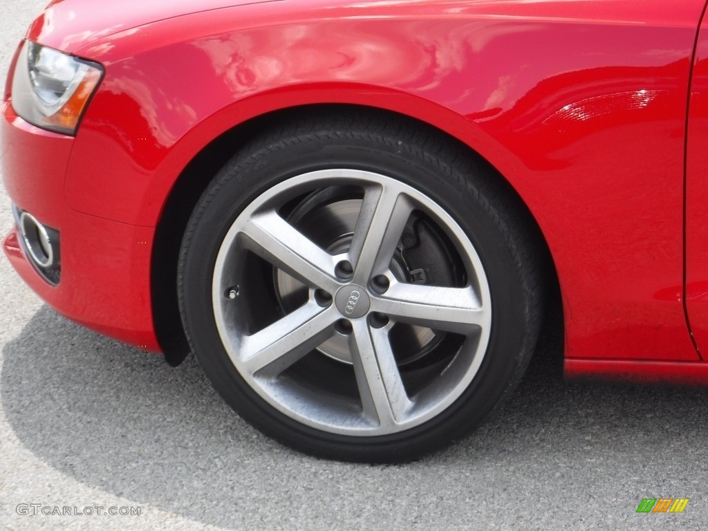 2010 A5 2.0T quattro Coupe - Brilliant Red / Black photo #3