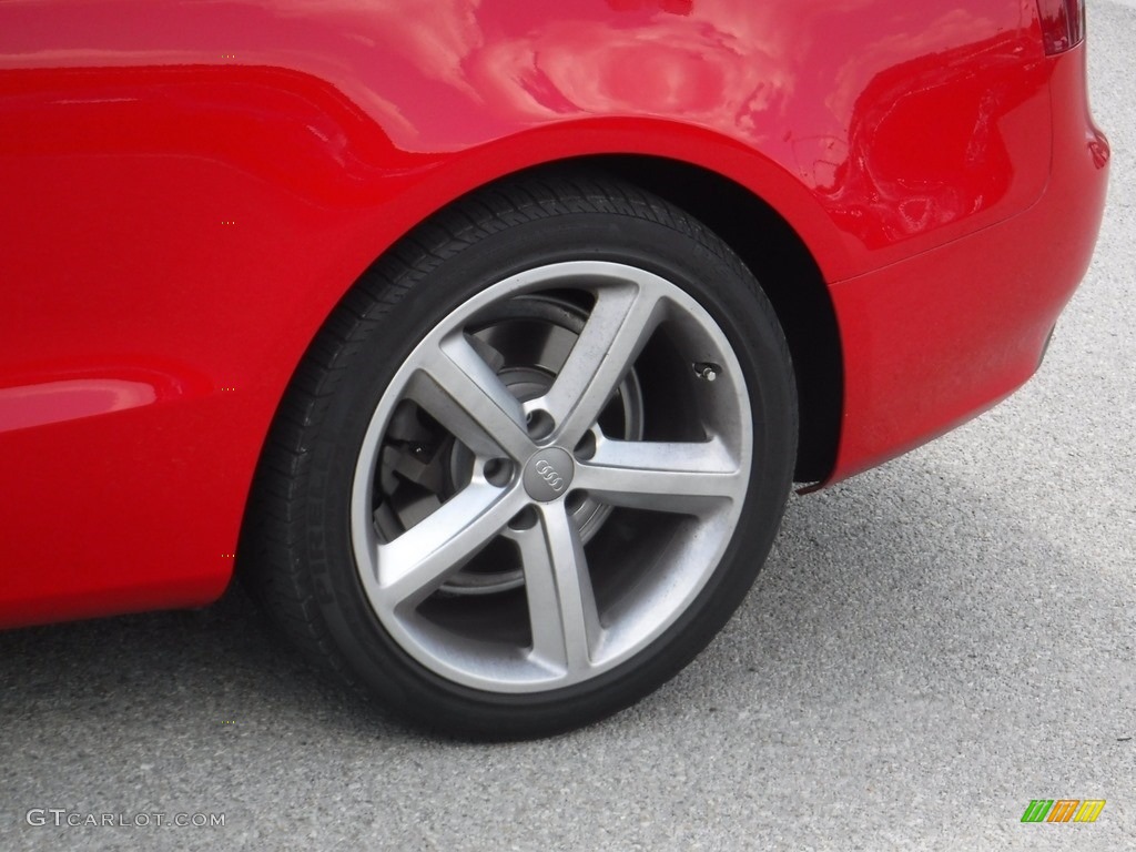 2010 A5 2.0T quattro Coupe - Brilliant Red / Black photo #4