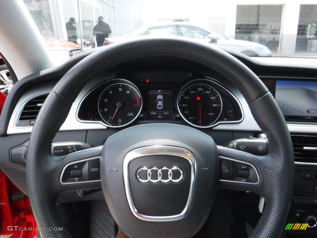 2010 A5 2.0T quattro Coupe - Brilliant Red / Black photo #28