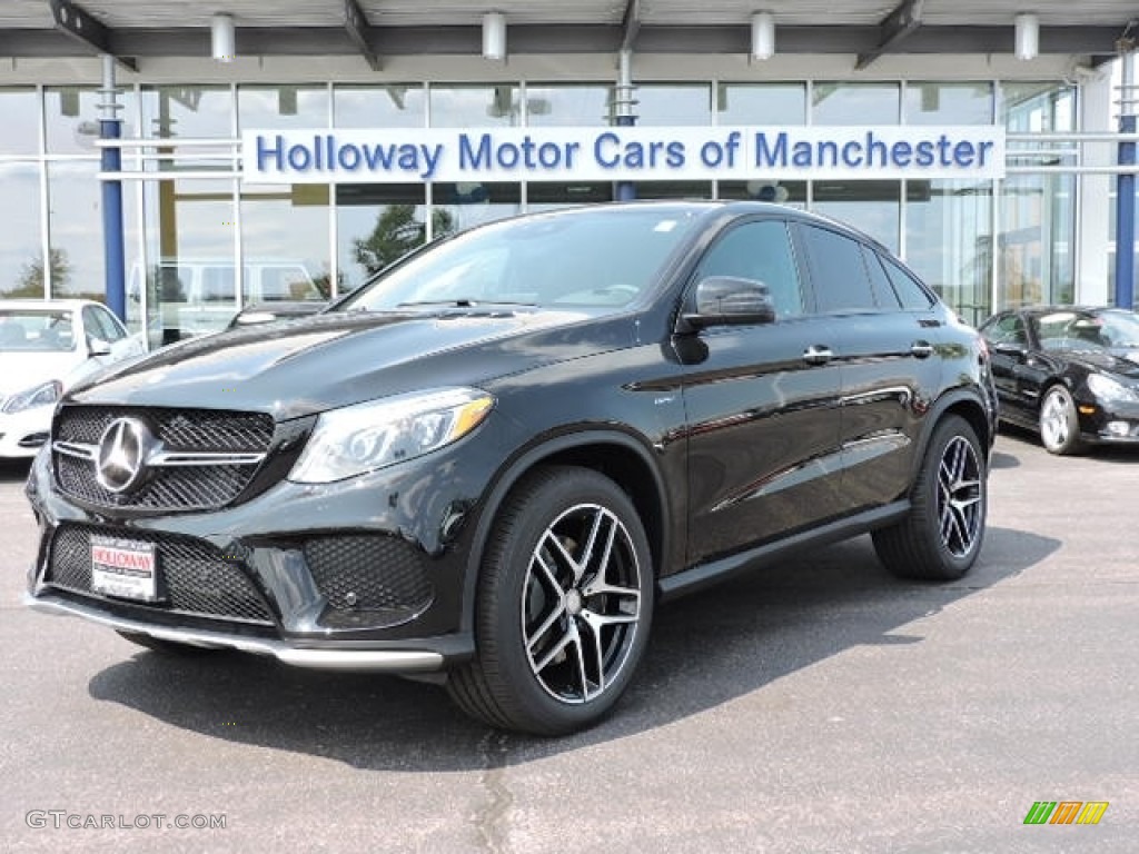 2016 GLE 450 AMG 4Matic Coupe - Black / Black photo #1