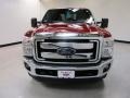 2016 Ruby Red Metallic Ford F250 Super Duty Lariat Crew Cab 4x4  photo #2
