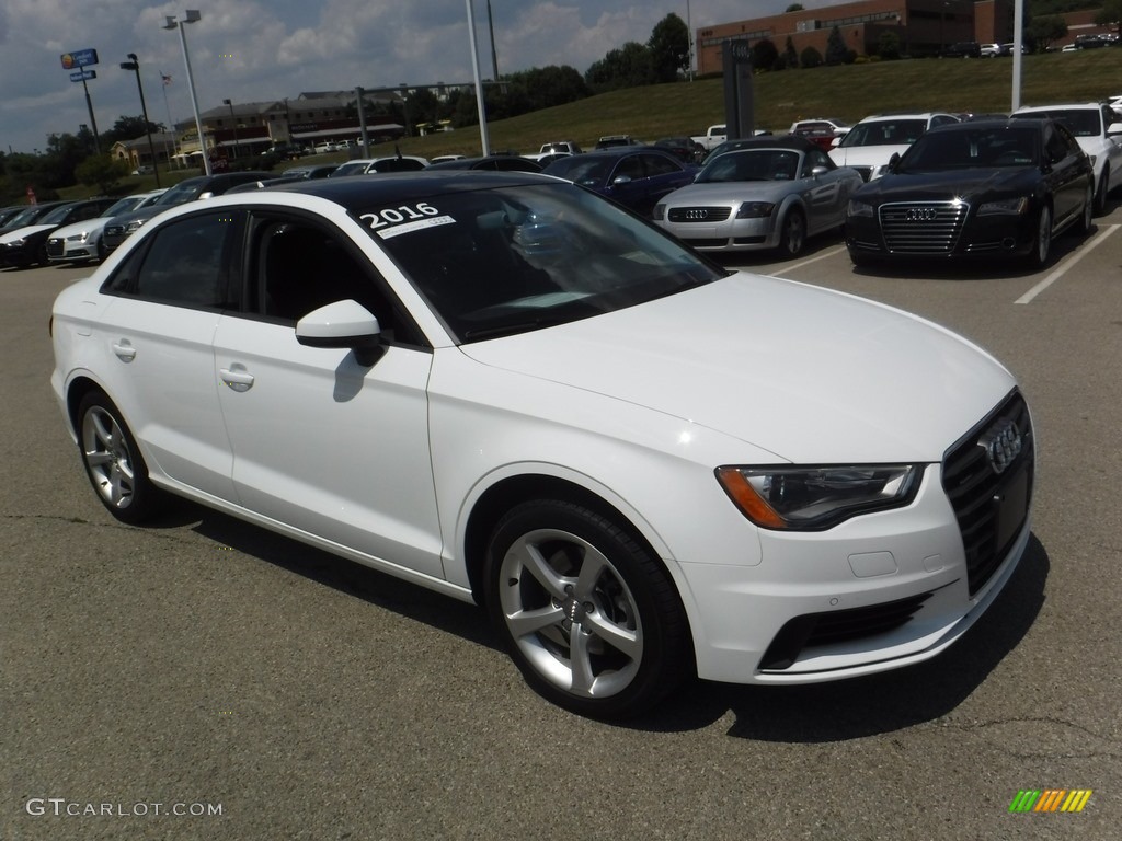 Glacier White Metallic 2016 Audi A3 2.0 Premium quattro Exterior Photo #114527880