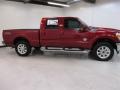 2016 Ruby Red Metallic Ford F250 Super Duty Lariat Crew Cab 4x4  photo #8