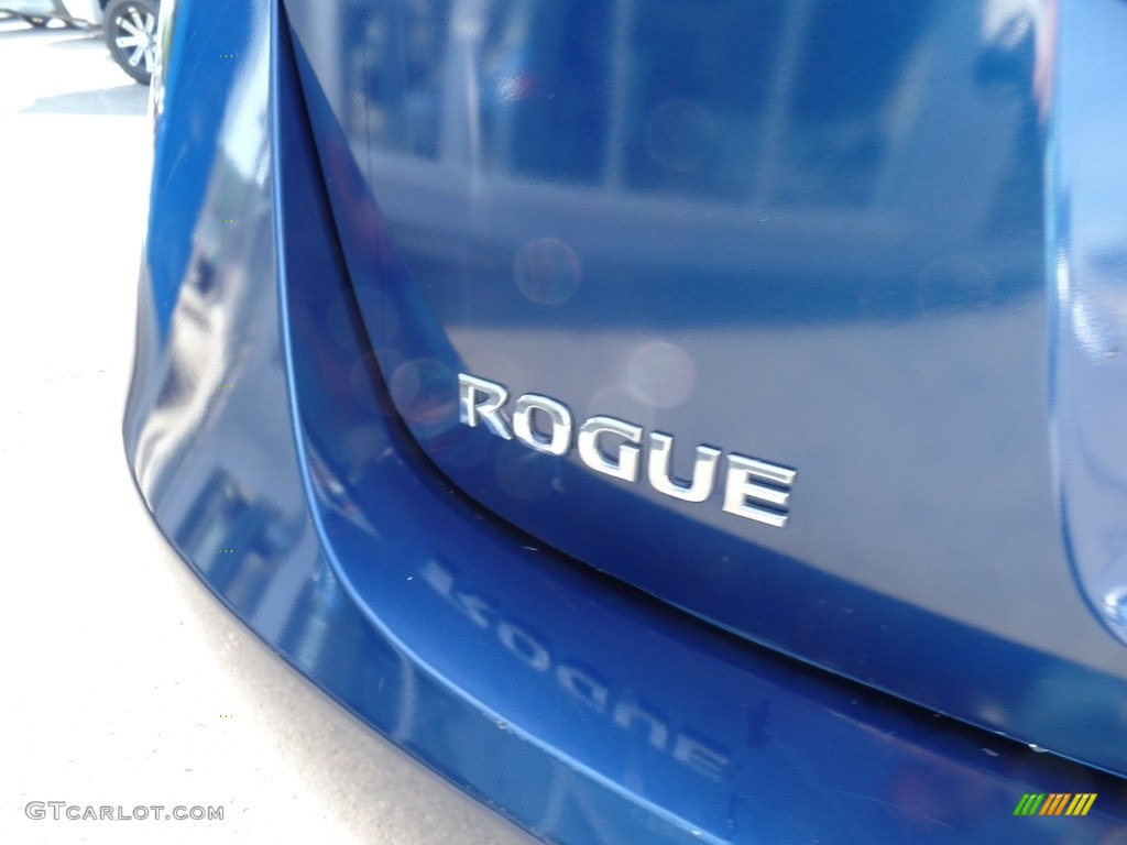 2011 Rogue S AWD - Indigo Blue Metallic / Black photo #10