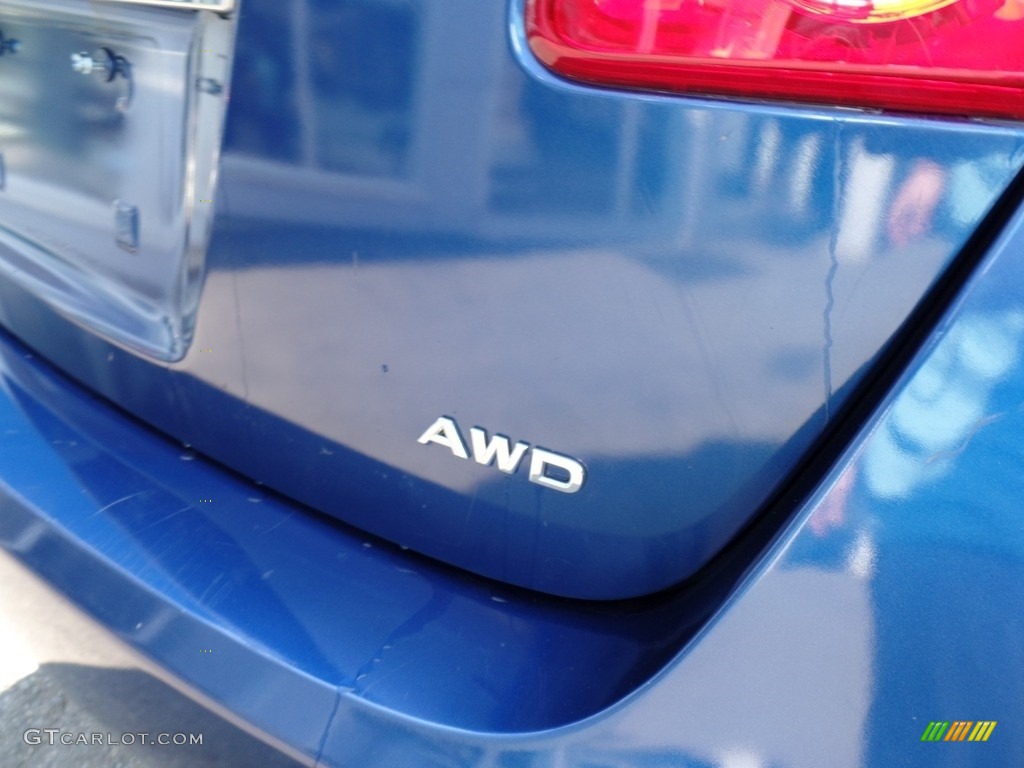 2011 Rogue S AWD - Indigo Blue Metallic / Black photo #11
