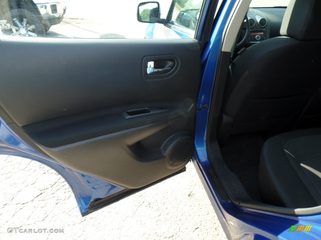 2011 Rogue S AWD - Indigo Blue Metallic / Black photo #29