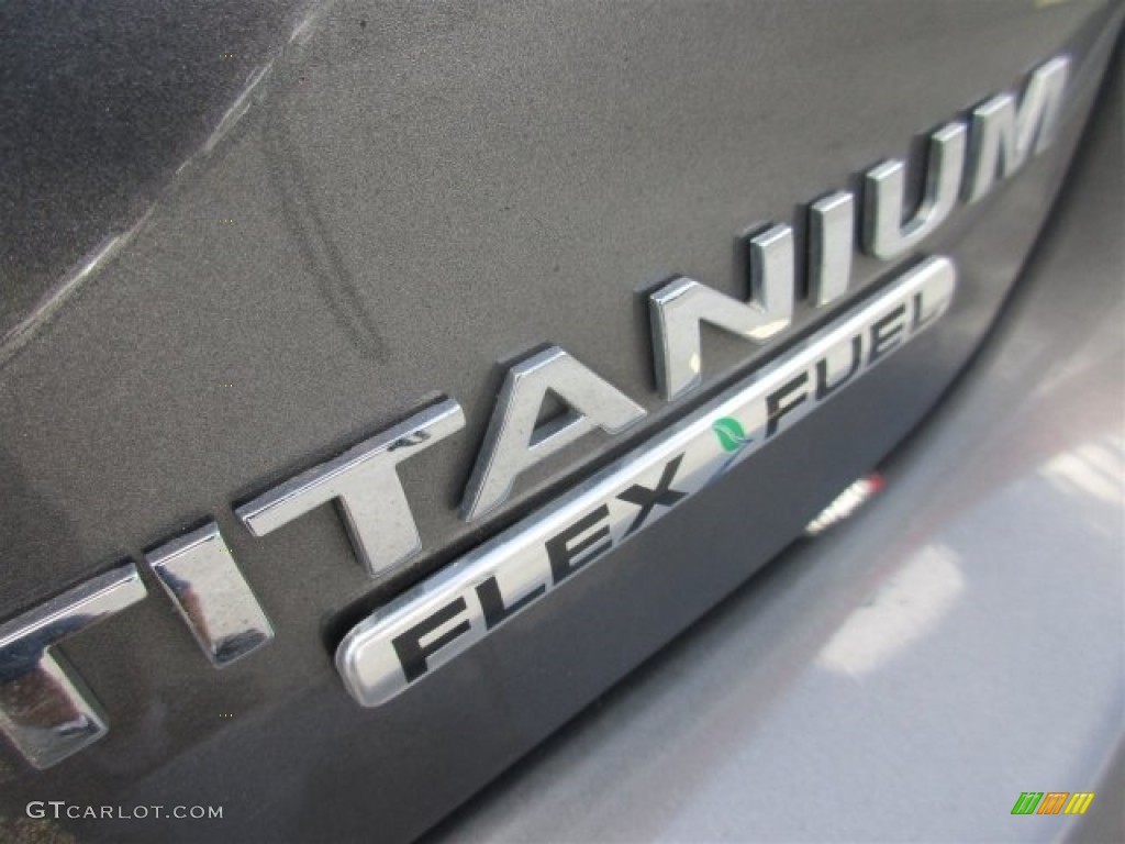 2014 Focus Titanium Sedan - Sterling Gray / Arctic White photo #6