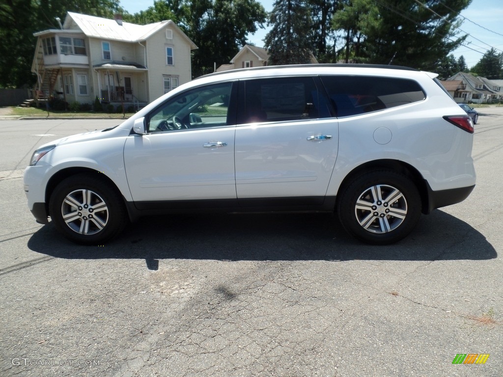 2017 Traverse LT AWD - Iridescent Pearl Tricoat / Dark Titanium/Light Titanium photo #4