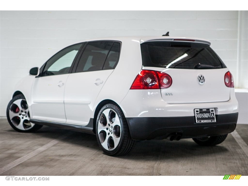 2008 GTI 4 Door - Candy White / Anthracite Black photo #10