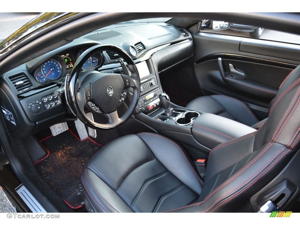 Nero Interior 2014 Maserati GranTurismo Sport Coupe Photo #114532871