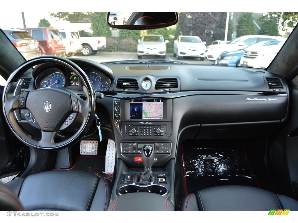 2014 Maserati GranTurismo Sport Coupe Nero Dashboard Photo #114532989