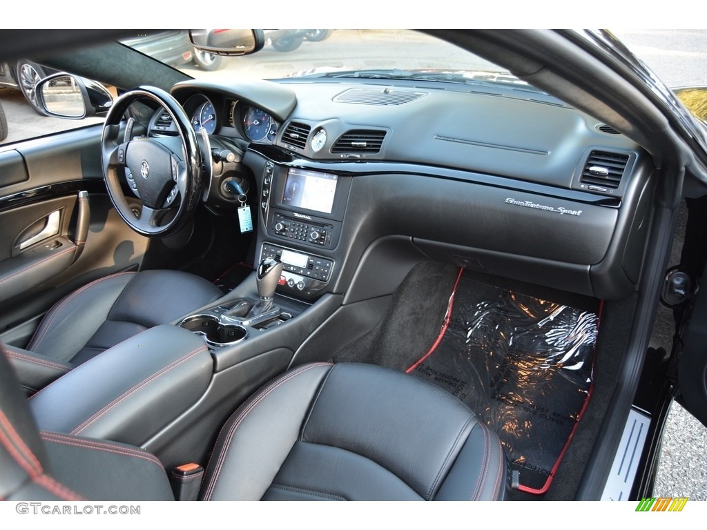2014 Maserati GranTurismo Sport Coupe Nero Dashboard Photo #114533307