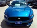 2017 Lightning Blue Ford Mustang V6 Coupe  photo #6