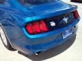 2017 Lightning Blue Ford Mustang V6 Coupe  photo #10