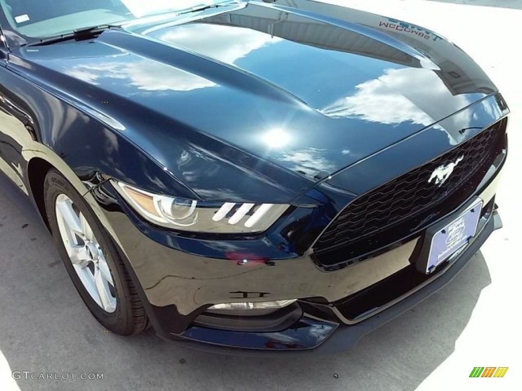 2017 Mustang V6 Coupe - Shadow Black / Ebony photo #3