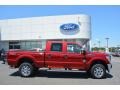 2016 Ruby Red Metallic Ford F350 Super Duty XLT Crew Cab 4x4  photo #2