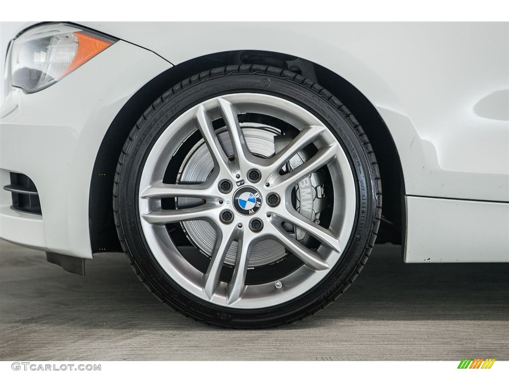2012 1 Series 135i Coupe - Alpine White / Black photo #8