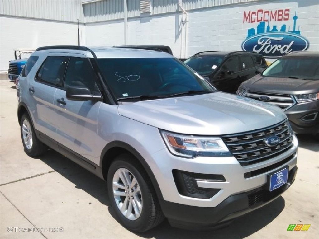 Ingot Silver Ford Explorer