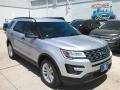 2017 Ingot Silver Ford Explorer FWD  photo #1