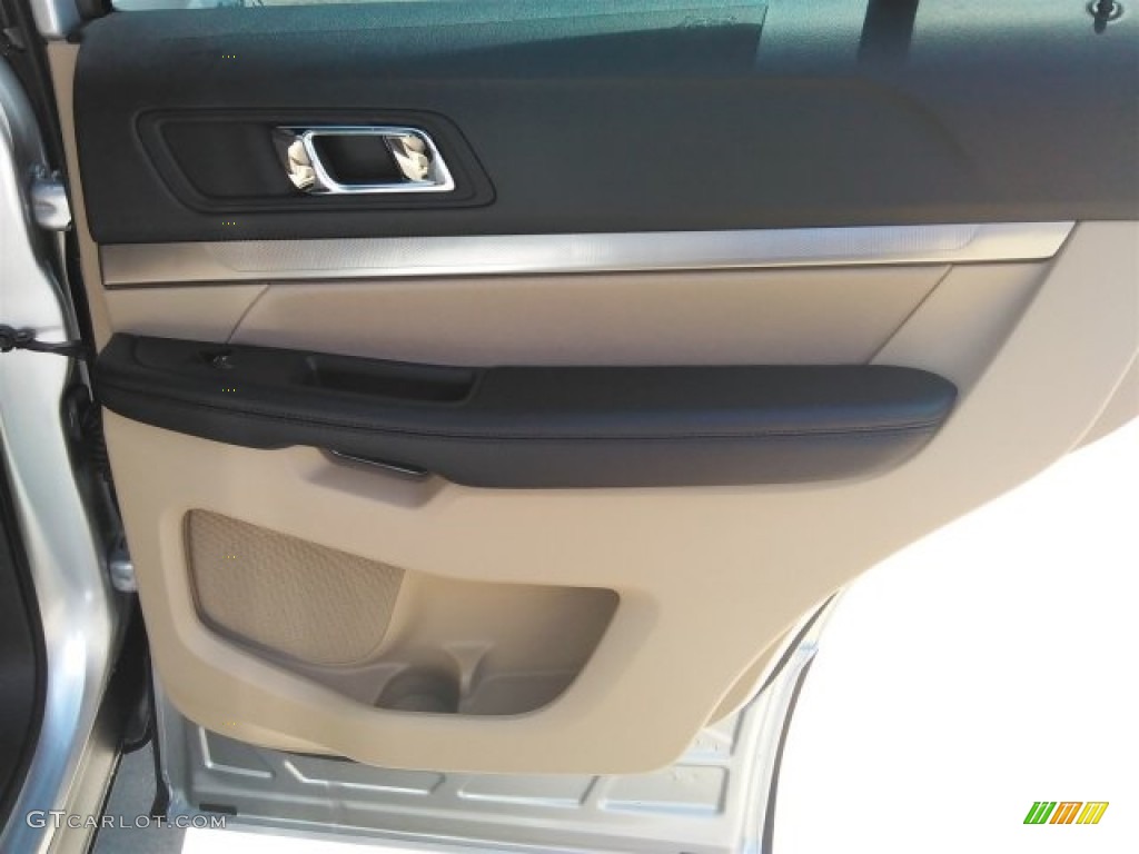 2017 Explorer FWD - Ingot Silver / Medium Light Camel photo #15