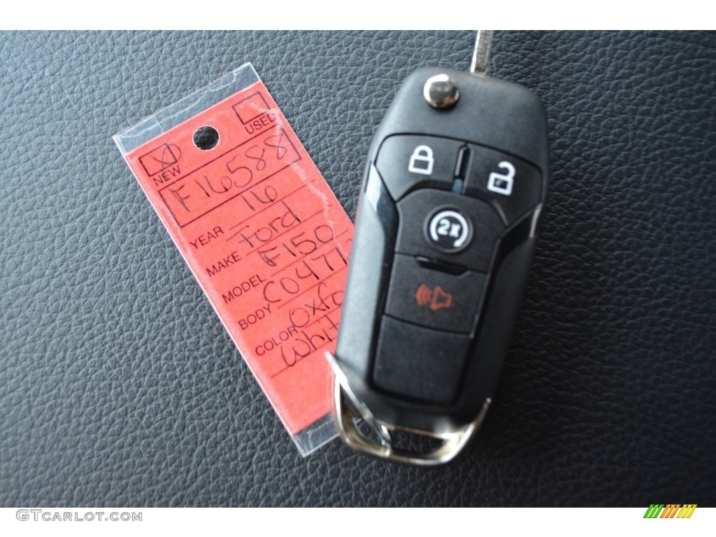 2016 F150 XLT SuperCrew - Oxford White / Medium Earth Gray photo #21