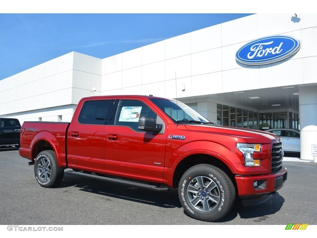 Ruby Red Ford F150