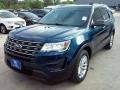 2017 Blue Jeans Ford Explorer FWD  photo #7