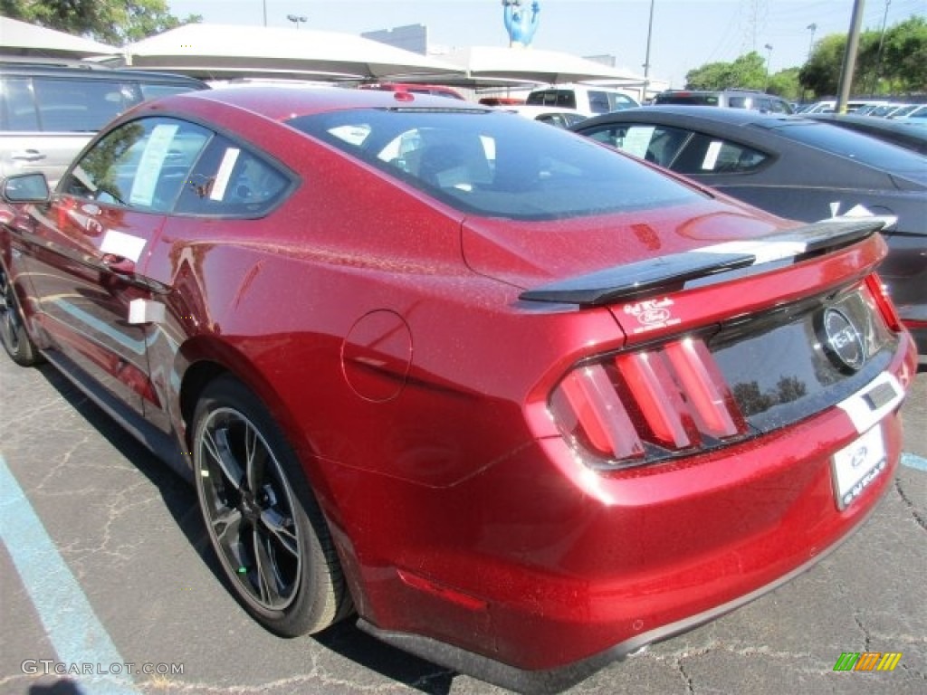 2017 Mustang GT Premium Coupe - Ruby Red / Ebony photo #5