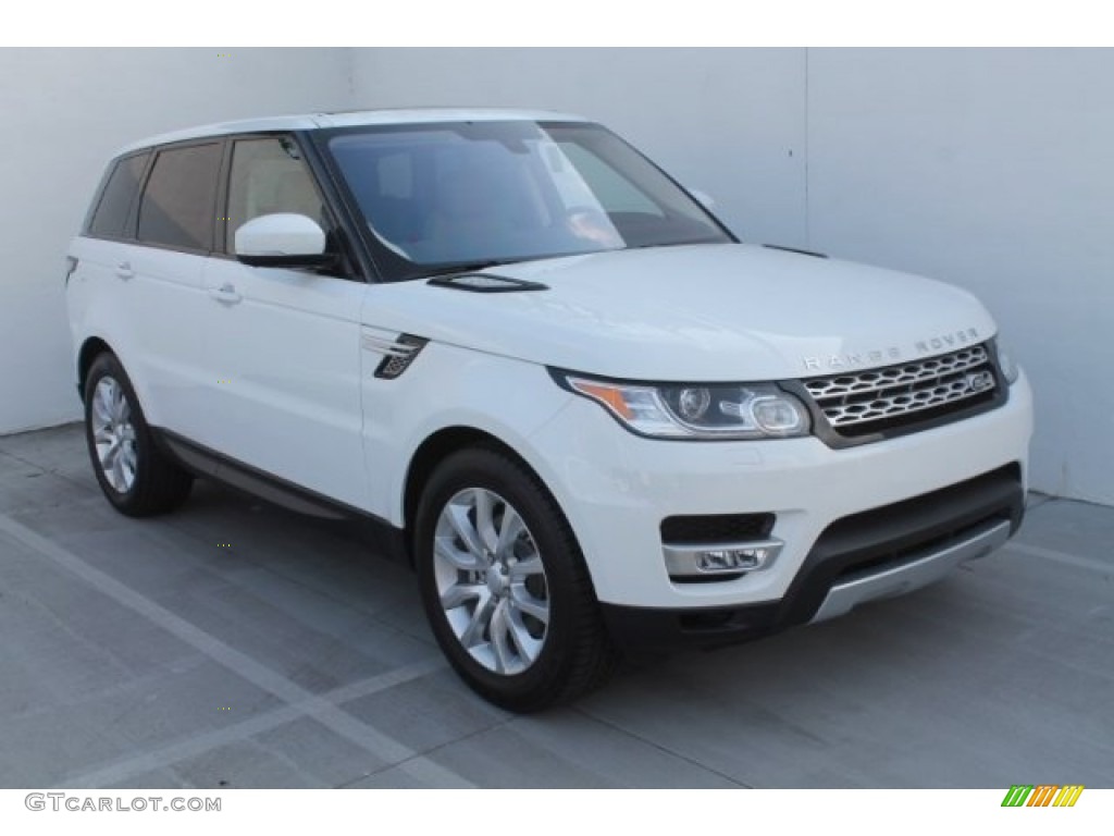 2016 Range Rover Sport HSE - Fuji White / Espresso/Almond photo #2
