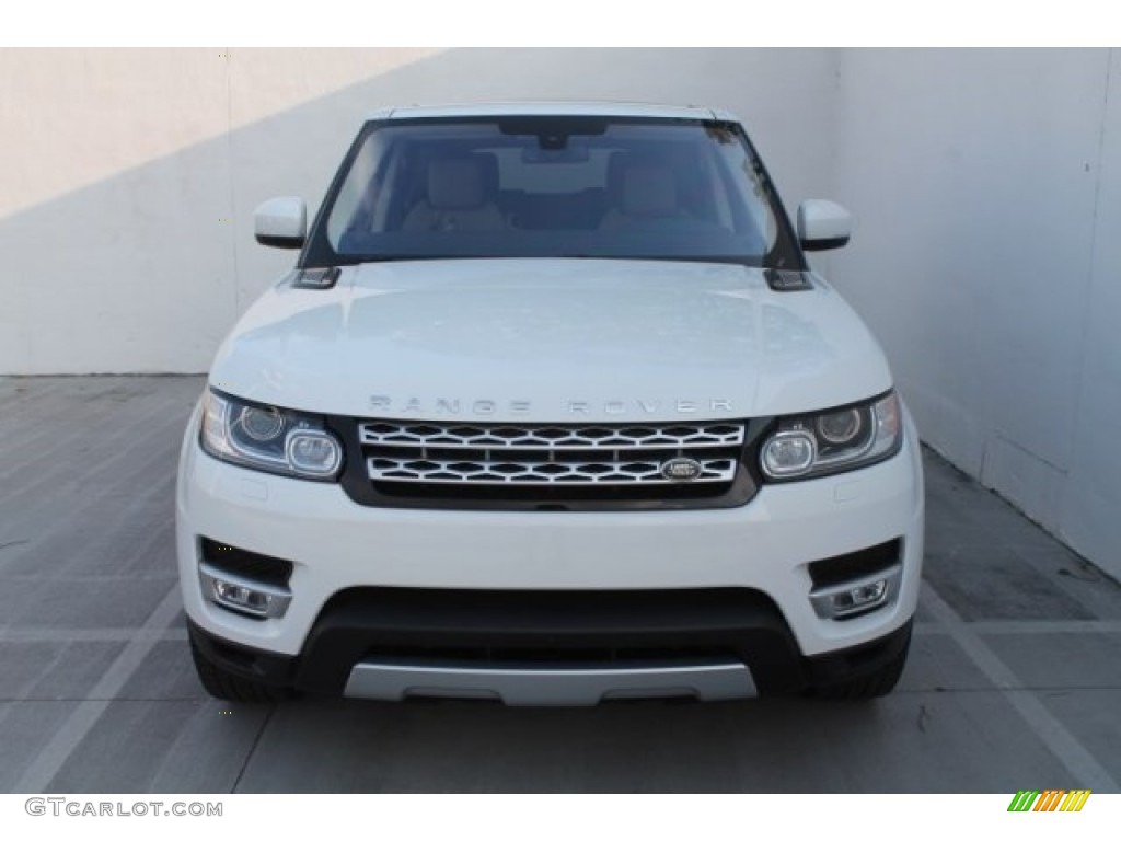 2016 Range Rover Sport HSE - Fuji White / Espresso/Almond photo #3