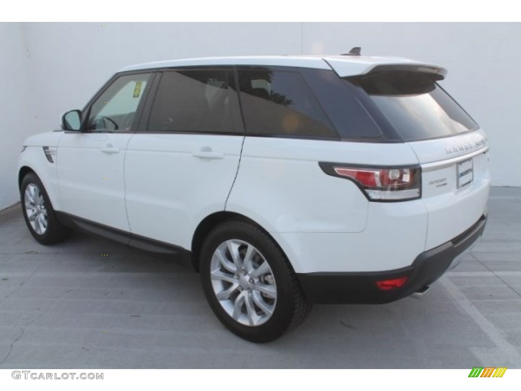 2016 Range Rover Sport HSE - Fuji White / Espresso/Almond photo #7