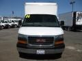 White - Savana Cutaway 3500 Commercial Moving Truck Photo No. 2