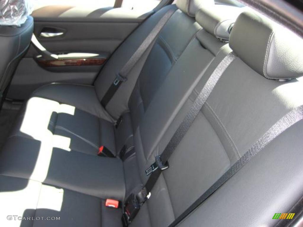 2009 3 Series 328xi Sedan - Jet Black / Black Dakota Leather photo #12