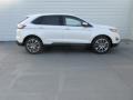 2016 White Platinum Ford Edge Titanium AWD  photo #3